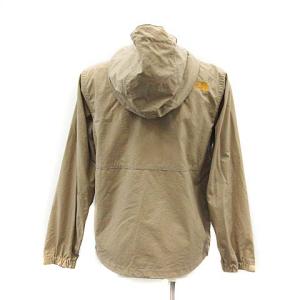 THE NORTH FACE Compact Jacket ロゴ刺繍 M ベージュ NPW21430