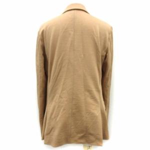 UNITED ARROWS スーツ セットアップ パンツ テーラードジャケット ダブル 麻 リネン 38 M ベージュ