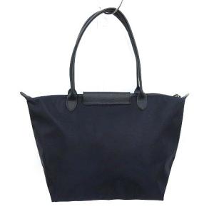 Longchamp LE PLIAGE neo ルプリアージュ ネオ 578 トートバッグ ハンドバッグ ナイロン L 紺 ネイビー