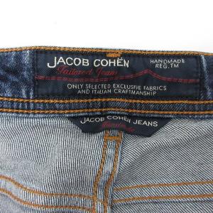 JACOB COHEN デニムパンツ ジーンズ テーパード 36 S  ブルー