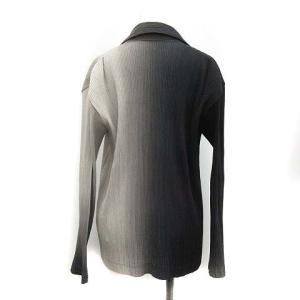 ISSEY MIYAKE セットアップ グラデーション プリーツ グレー