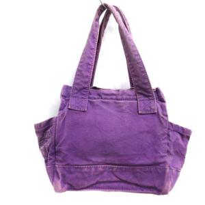 KAPITAL duffle トートバッグ ハンドバッグ キャンバス ムラ染め 紫 パープル