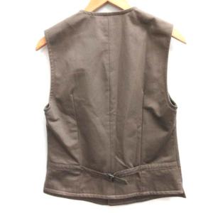 Christophe Lemaire ベスト ジレ コットン グレー
