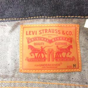 Levi's UNDER COVER 17SS M TYPE3 TRUCKER WOOL PANEL JKT Gジャン ジージャン デニムジャケット