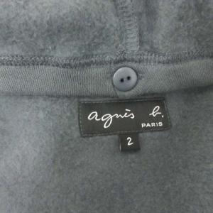 agnes b. 20AW プレッション パーカー スナップボタン