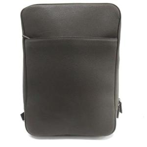 ユキノ YUKINO リュックサック デイパック ブリーフケース 書類かばん 2WAY カウレザー グレー