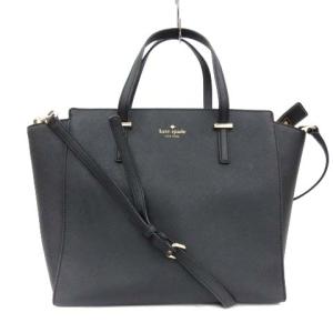 トートバッグ ショルダーバッグ 2way レザー 黒 ブラック