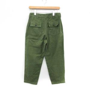 Shinzone ベイカーパンツ スラックス ミリタリー ハイウエスト 38 M カーキ