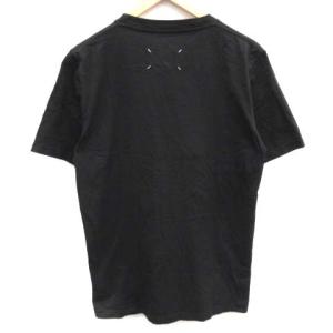 Martin Margiela 14 メゾンマルジェラ 20SS STEREO TYPE Tシャツ カットソー 半袖 パッチ 50 L 黒 ブラック