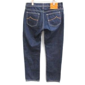 JACOB COHEN W32 デニムパンツ ジーンズ ストレート 紺 ネイビー
