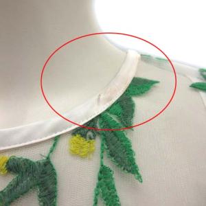 Grace Class 36 S セットアップ 上下 シアーブラウス カットソー スカート ミモレ丈 ロング 花刺繍 チュール マルチカラー