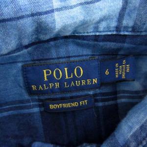POLO RALPH LAUREN BOYFRIEND FIT チェックシャツ 6