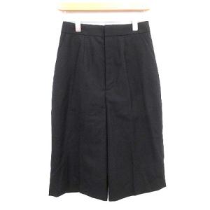 21SS High Twist Weave TROUSERS ハーフパンツ M 黒