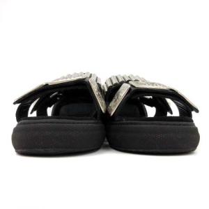 TOGA PULLA Metal sneaker sandals 38 黒