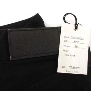 COOTIE 16AW W34 デニムパンツ ジーンズ テーパード 黒 ブラック