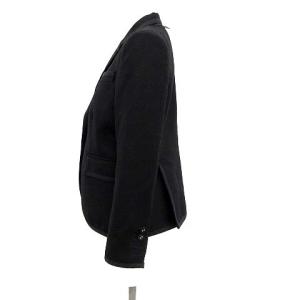 THOM BROWNE 16SS テーラードジャケット シングル 2B サイドベンツ 38 M 黒 ブラック