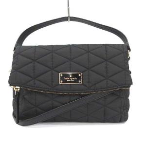 ハンドバッグ ショルダーバッグ 2WAY キルティング 黒 ブラック