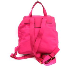 TORY BURCH リュックサック デイパック ナイロン 無地 ピンク
