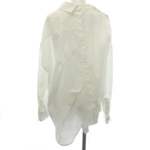 ENFOLD 変形ブラウス 38 ホワイト