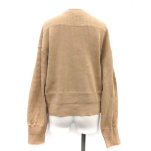 Shinzone 19AW F ケープリンカーディガン ニット コットン 長袖 ベージュ