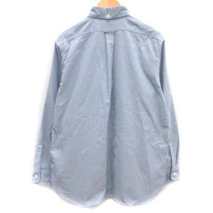 nanamica S Button Down Wind Shirt オックスフォード シャツ ボタンダウン 長袖 青 ブルー