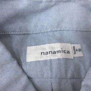 nanamica S Button Down Wind Shirt オックスフォード シャツ ボタンダウン 長袖 青 ブルー