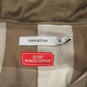 nonnative 16AW TOURIST HOODED COAT WINDSTOPPE フーテッドコート ベージュ 
