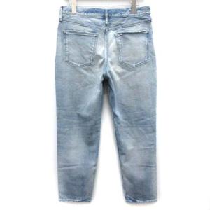 upper hights THE GIRL W25 デニムパンツ ジーンズ ダメージ加工 青 ブルー