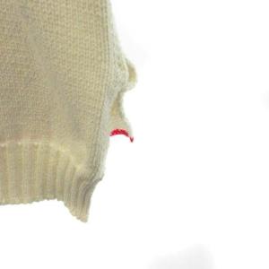 Martin Margiela 10 21SS コントラストステッチタバード ニットベスト アイボリー