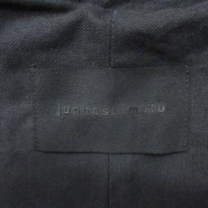 junhashimoto WRAP HOODED JACKET ジャケット ブルゾン 3 L 紺 ネイビー
