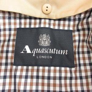 Aquascutum トレンチコート ライナー付 ベルト ベージュ
