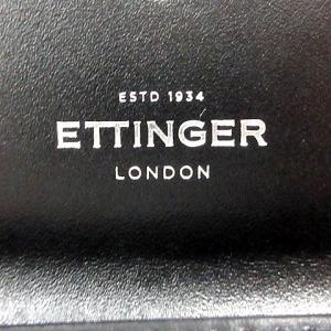 ETTINGER コインケース 小銭入れ レザー 黒 ブラック