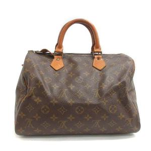 LOUIS VUITTON スピーディ30 モノグラム ボストンバッグ ハンドバッグ 茶 ブラウン M41526