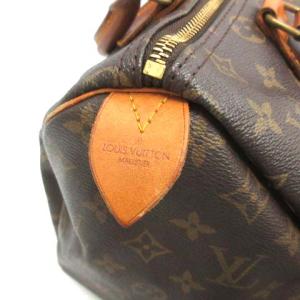LOUIS VUITTON スピーディ30 モノグラム ボストンバッグ ハンドバッグ 茶 ブラウン M41526