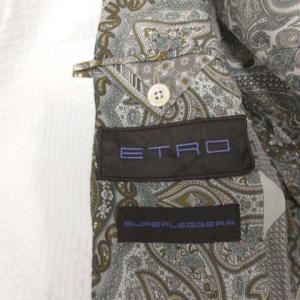 ETRO テーラードジャケット 46 ホワイト