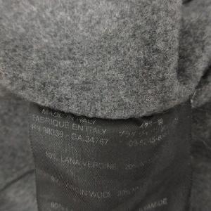 PRADA ミリタリー シャツジャケット カモフラ ウール L グレー