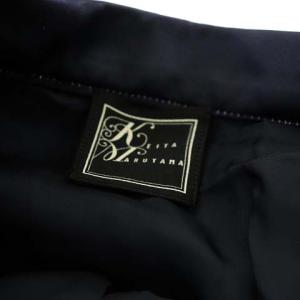 KEITA MARUYAMA スカート フレア ロング 花柄 1 S 黒 ブラッ