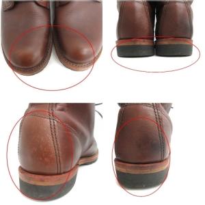 RED WING 2012年製 ベックマン BECKMAN シガーブーツ アイリッシュセッター レザー 羽タグ USA7.5 25.5cm 茶