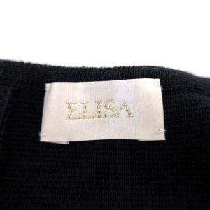 ELISA ノースリーブコットンニットワンピース 2 ネイビー