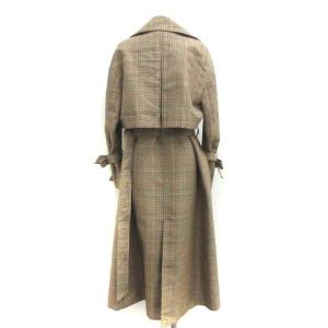 Diagram GRACE CONTINENTAL 17AW 3WAYチェックトレンチコート ロングコート