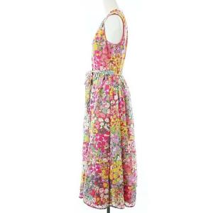 kate spade new york フローラルドットバーンアウトドレス FLORAL DOTS BURNOUT DRESS ワンピース ロング Vネック ノースリーブ