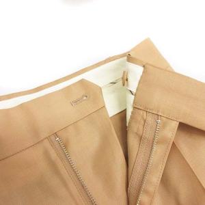 STUNNING LURE 21SS チンツクリーンパンツ テーパードパンツ ジップフライ ウール 0 S ベージュ