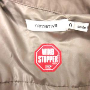 nonnative RIDER BLOUSON NYLON TWILL WITH WINDSTOPPER 2L