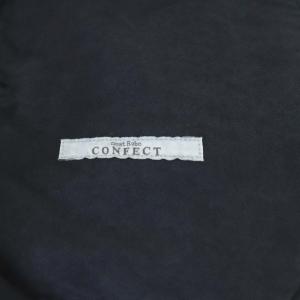 nest Robe コンフェクト CONFECT 19AW サルファーダイモールスキンフーデッドコート ロング 製品染 比翼 3 L 紺 ネイビー