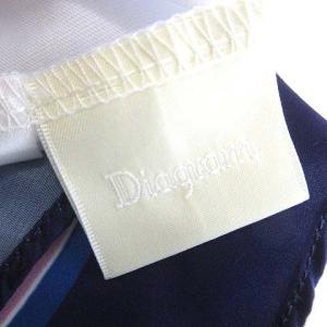 Diagram GRACE CONTINENTAL 21SS 変形スカーフTシャツ ホワイト