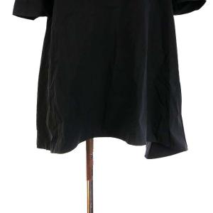 CELFORD 20SS バックリボン ボリューム トップス ブラウス 五分袖 38 M 黒 ブラック