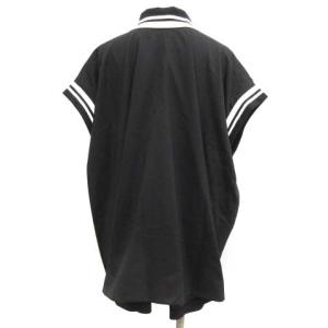 sacai 21SS Suiting Polo Shirt ポロシャツ ブラック