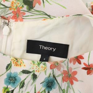 Theory 20SS MULTI FLOWER FLARE MIDI DRESS 4 マルチカラー