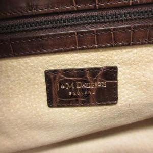 J&M DAVIDSON VIVI レザートートバッグ ブラウン