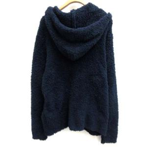 BAREFOOT DREAMS ロンハーマン パーカー ジップアップ ボア M 紺 ネイビー